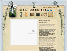 Tablet Screenshot of erinsmithart.com